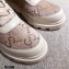 Gucci GG Canvas and Leather Boots Beige with Interlocking G 2020