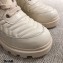 Gucci Chevron Matelassè Leather Boots White with Interlocking G 2020