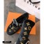 Louis Vuitton Fur Bow Loafers Black 2020