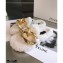 JW Anderson Shearling Chain Loafer Mules White 2020