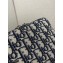 Dior Pouch with Shoulder Strap Camera Case Bag In Oblique Canvas Blue 2020