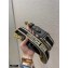 Christian Dior Embroidery Adjustable Shoulder Strap Black 2020
