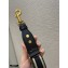 Christian Dior Embroidery Adjustable Shoulder Strap Black 2020