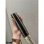 Christian Dior Embroidery Adjustable Shoulder Strap Black 2020