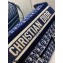 Dior Diorcamp Bag in Oblique Embroidered Velvet Blue 2020