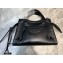 Balenciaga Neo Classic Small Top Handle Bag Crocodile Embossed Calfskin Black 2020
