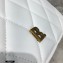 Balenciaga Quilting B. Medium Shoulder Bag White