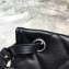 Balenciaga Quilting B. Medium Shoulder Bag Black/Silver