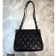 Balenciaga Quilting B. Medium Shoulder Bag Black