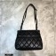 Balenciaga Quilting B. Medium Shoulder Bag Black