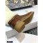 Dior Heel 3.5cm Calfskin and Shearling D-Furious Boots Dark Tan 2020