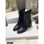 Dior Heel 4.5cm Calfskin Ankle Boots Black 2020