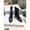 Dior Heel 4.5cm Calfskin Ankle Boots Black 2020