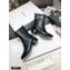 Dior Heel 4.5cm Calfskin Ankle Boots Black 2020
