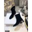 Dior Heel 4.5cm Suede Ankle Boots Black 2020