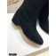 Dior Heel 4.5cm Suede Ankle Boots Black 2020
