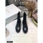 Dior Heel 2.5cm Calfskin Lace-up Ankle Boots Black 2020