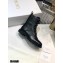 Dior Heel 2.5cm Calfskin Lace-up Ankle Boots Black 2020