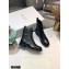 Dior Heel 2.5cm Calfskin Lace-up Ankle Boots Black 2020