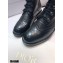 Dior Heel 2.5cm Calfskin Lace-up Ankle Boots Black 2020