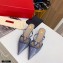 Valentino Heel 4.5cm VLogo Signature Patent Leather Mules Blue 2020