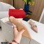 Valentino Heel 4.5cm VLogo Signature Patent Leather Mules Nude 2020