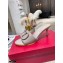Valentino Heel 6.5cm VLogo Leather Mules Gray 2020