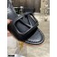Valentino Heel 6.5cm VLogo Leather Mules Black 2020