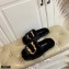 Stella Luna Fur Slide Sandals Black 2020