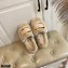 Stella Luna Fur Slide Sandals Beige 2020