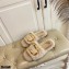 Stella Luna Fur Slide Sandals Beige 2020