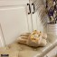 Stella Luna Fur Slide Sandals Beige 2020