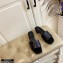 Louis Vuitton Heel 4cm Monogram Embossed Mules Black 2020