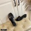 Louis Vuitton Heel 4cm Monogram Embossed Mules Black 2020