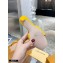 Louis Vuitton Heel 9.5cm Monogram Embossed Mules Yellow 2020