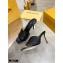 Louis Vuitton Heel 9.5cm Monogram Embossed Mules Black 2020