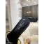 Louis Vuitton Heel 9.5cm Monogram Embossed Mules Black 2020