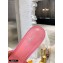 Louis Vuitton Heel 9.5cm Monogram Embossed Mules Pink 2020