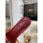 Louis Vuitton Heel 7.5cm Monogram Embossed Mules Burgundy 2020