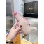 Louis Vuitton Heel 7.5cm Monogram Embossed Mules Pink 2020