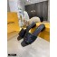 Louis Vuitton Monogram Embossed Flat Mules Black 2020