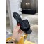 Louis Vuitton Monogram Embossed Flat Mules Black 2020