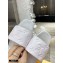 Louis Vuitton Monogram Embossed Flat Mules White 2020