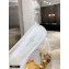 Louis Vuitton Monogram Embossed Flat Mules White 2020