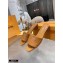 Louis Vuitton Monogram Embossed Flat Mules Brown 2020