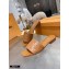 Louis Vuitton Monogram Embossed Flat Mules Brown 2020