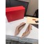 Valentino Heel 4cm VLogo Patent Leather Pumps Nude 2020