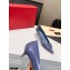 Valentino Heel 4cm VLogo Patent Leather Pumps Blue 2020
