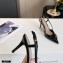 Valentino Heel 8cm VLogo Signature Patent Leather Slingback Pumps Black 2020