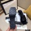 Gucci Heel 5.5cm Platform 2.5cm Embossed Logo Rubber Slide Sandals Black 2020